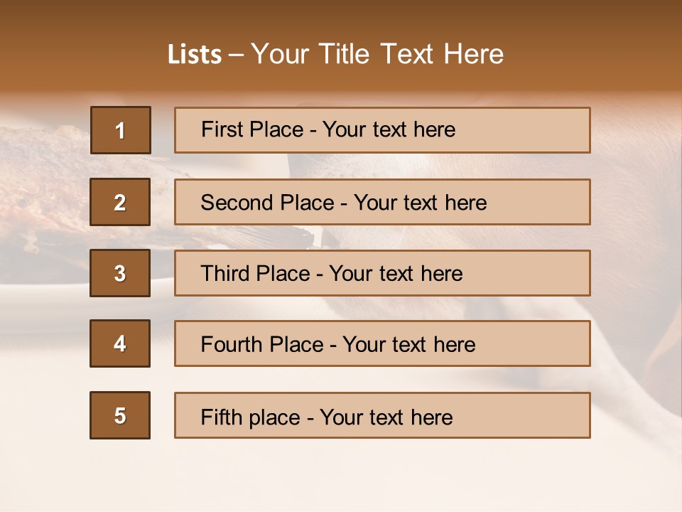 Fish Beagle Puppy PowerPoint Template