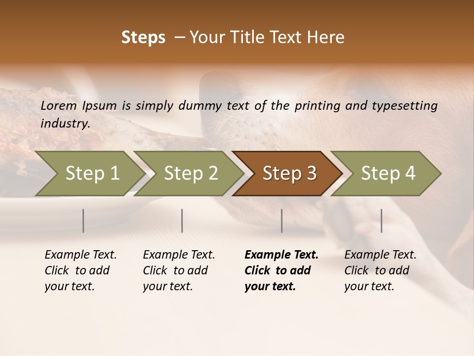 Fish Beagle Puppy PowerPoint Template