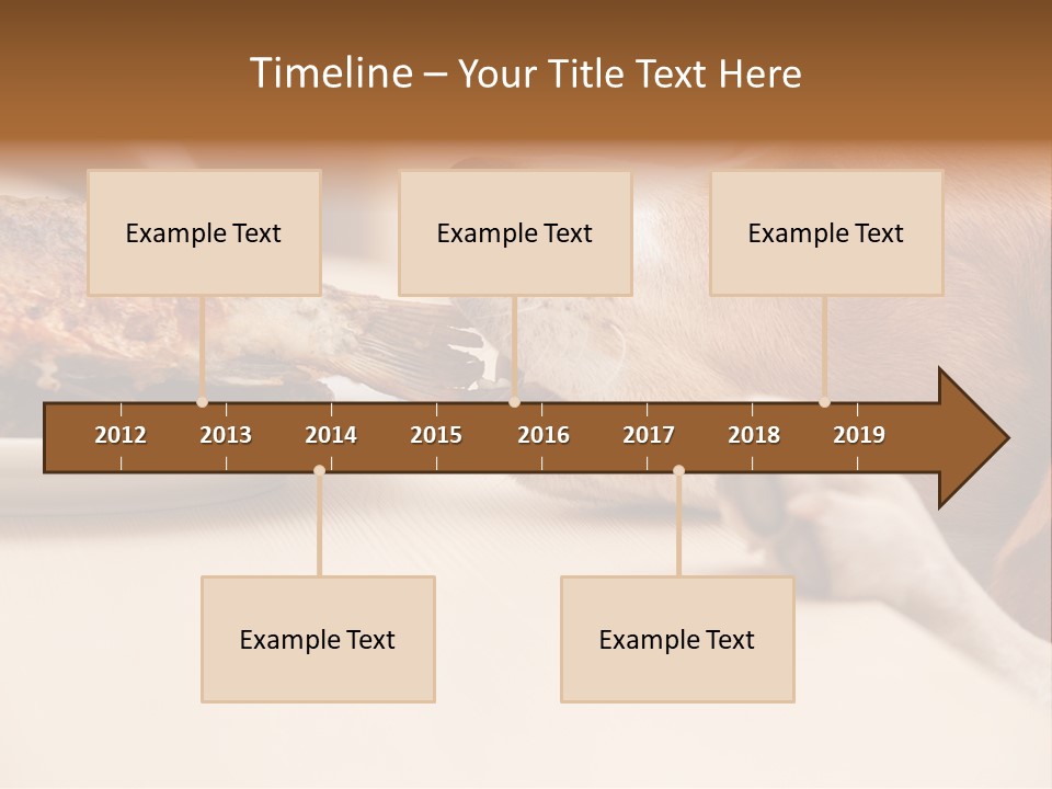 Fish Beagle Puppy PowerPoint Template