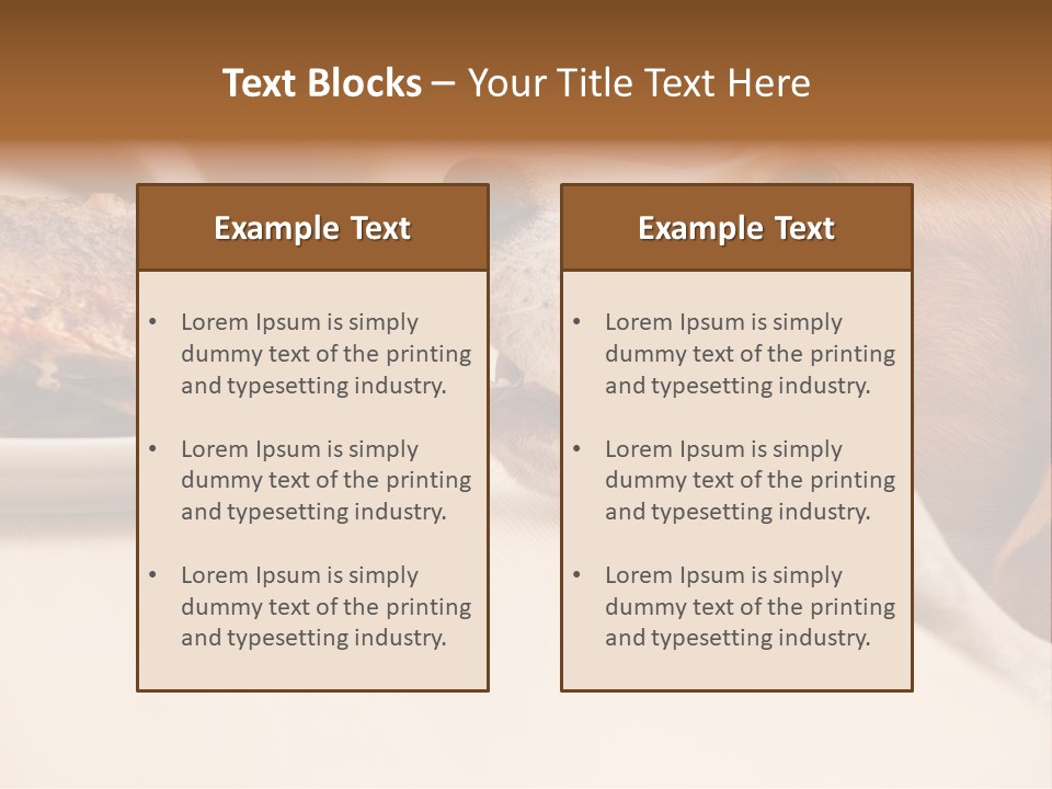 Fish Beagle Puppy PowerPoint Template