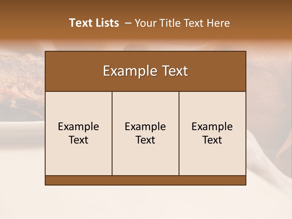 Fish Beagle Puppy PowerPoint Template