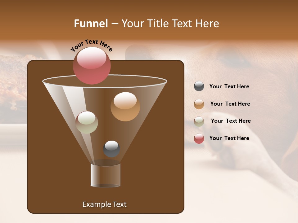 Fish Beagle Puppy PowerPoint Template