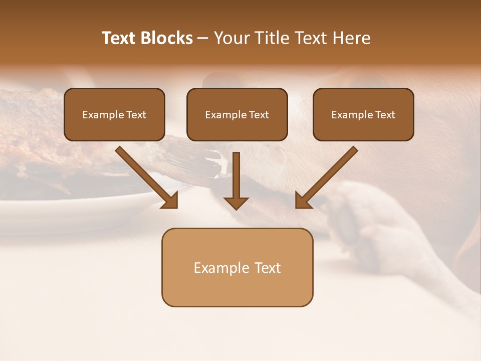 Fish Beagle Puppy PowerPoint Template
