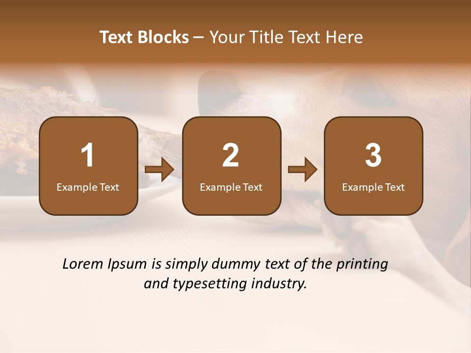 Fish Beagle Puppy PowerPoint Template