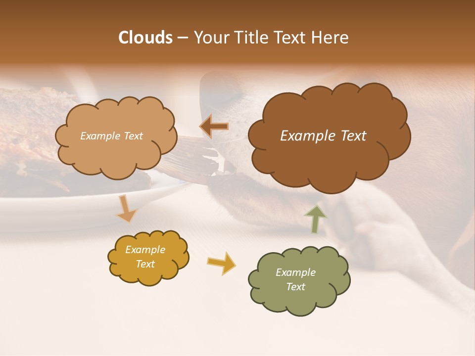 Fish Beagle Puppy PowerPoint Template