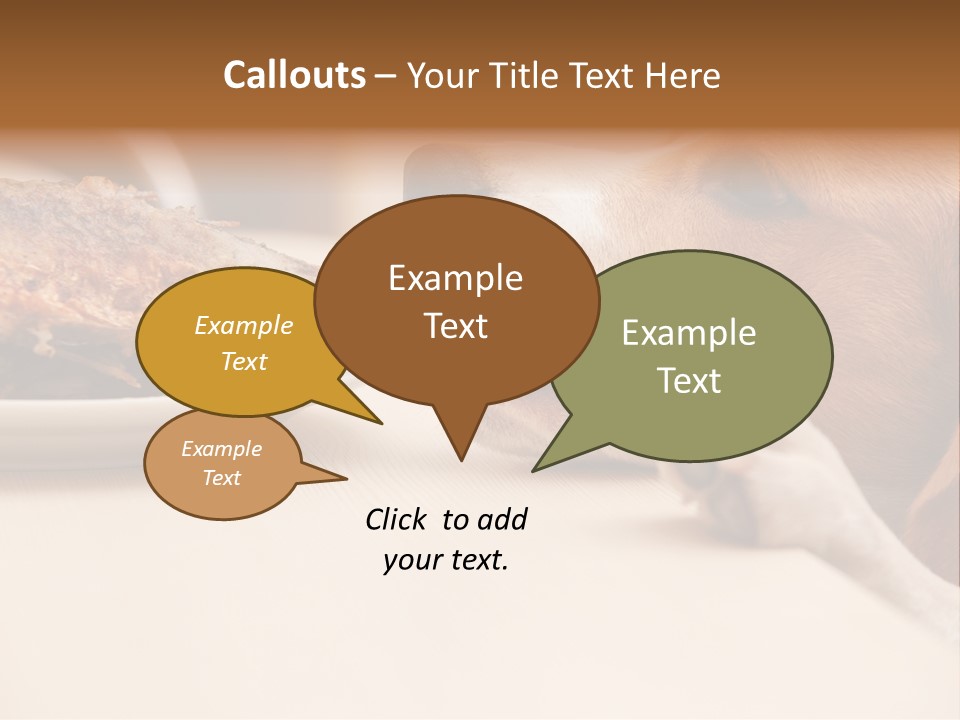 Fish Beagle Puppy PowerPoint Template