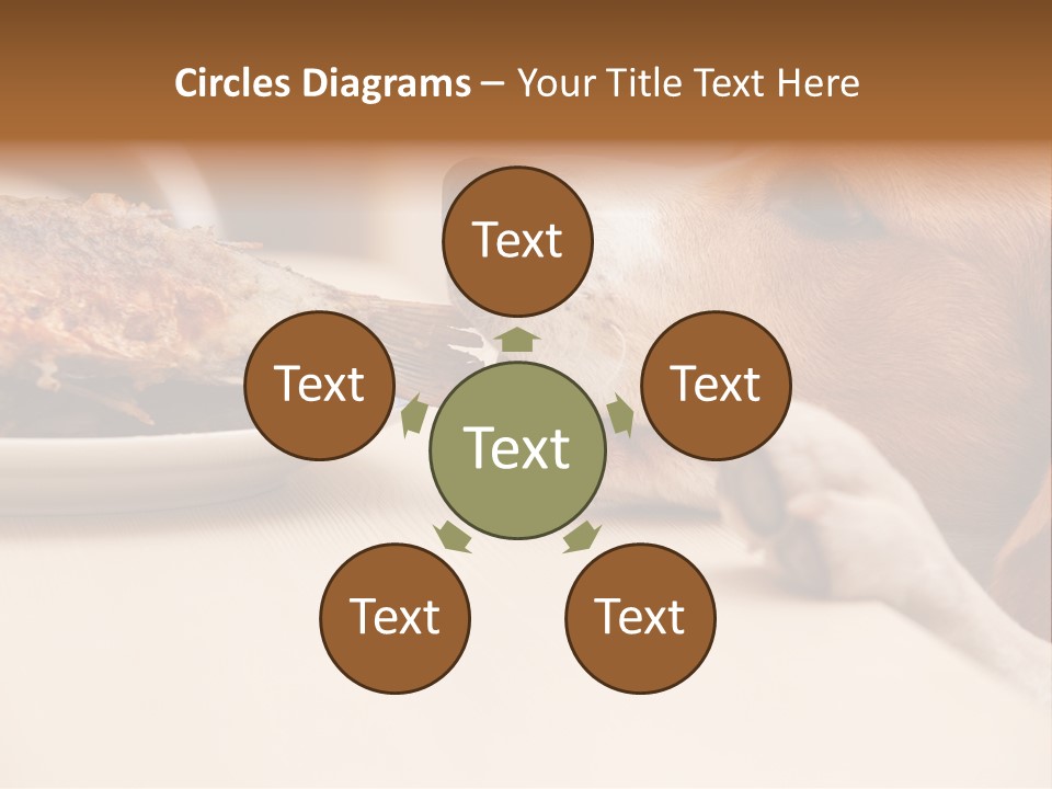 Fish Beagle Puppy PowerPoint Template