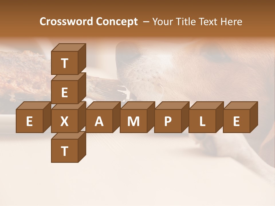 Fish Beagle Puppy PowerPoint Template