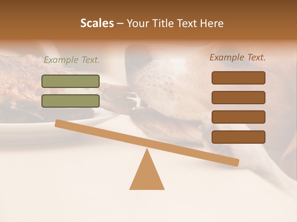 Fish Beagle Puppy PowerPoint Template