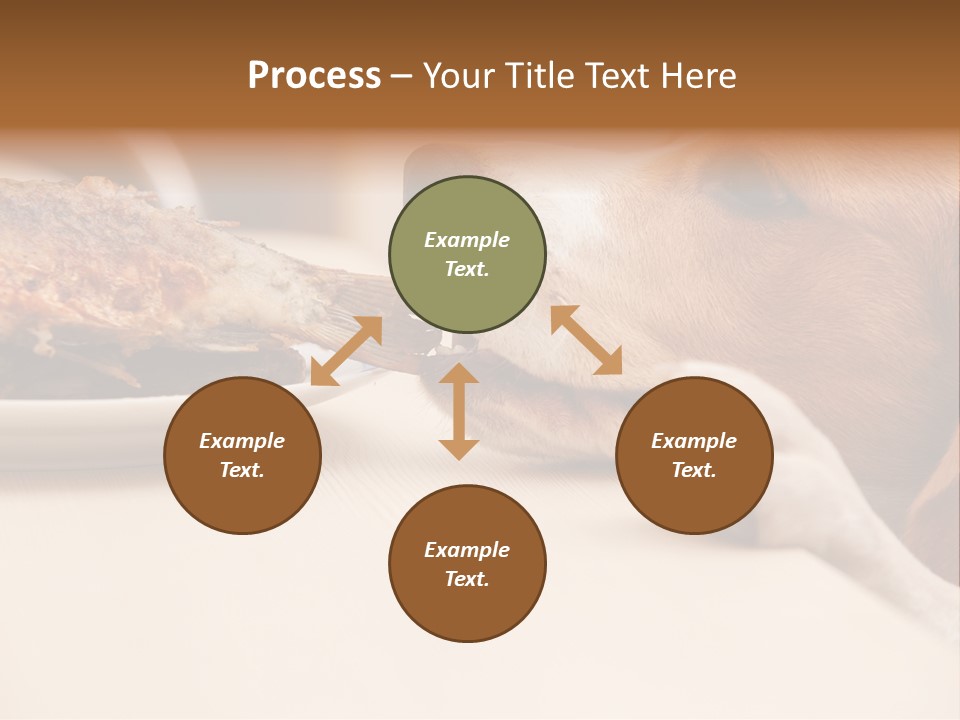 Fish Beagle Puppy PowerPoint Template