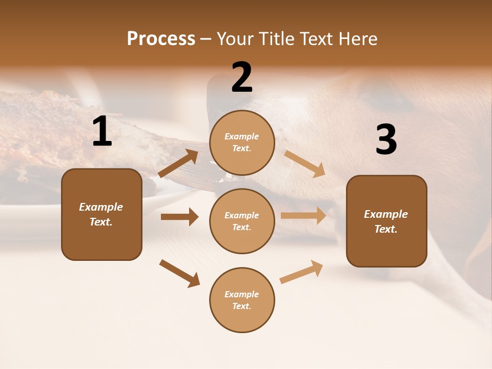 Fish Beagle Puppy PowerPoint Template