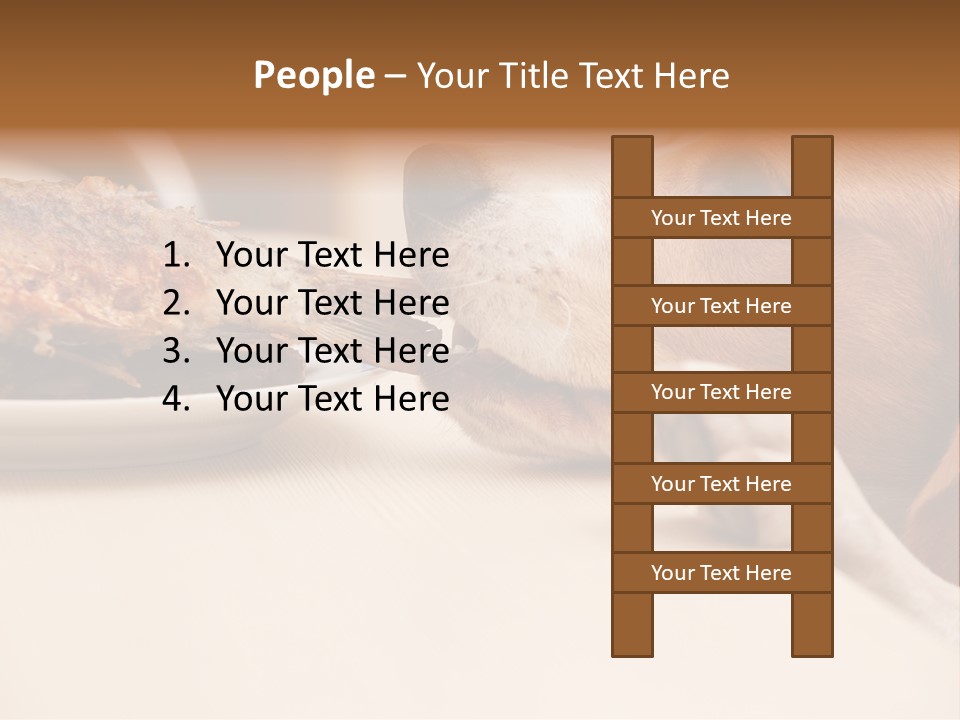 Fish Beagle Puppy PowerPoint Template