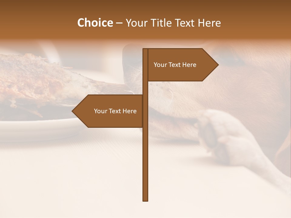 Fish Beagle Puppy PowerPoint Template