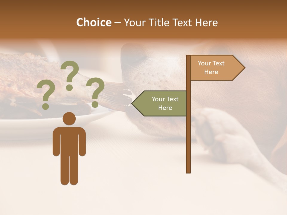 Fish Beagle Puppy PowerPoint Template