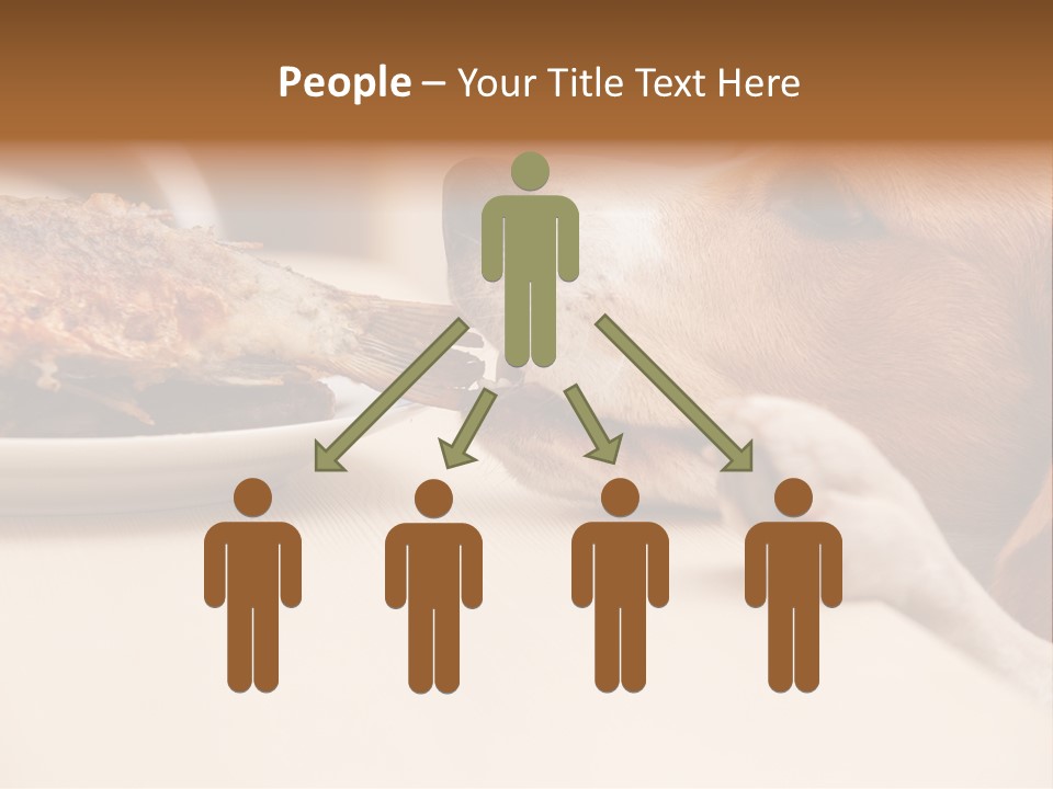 Fish Beagle Puppy PowerPoint Template