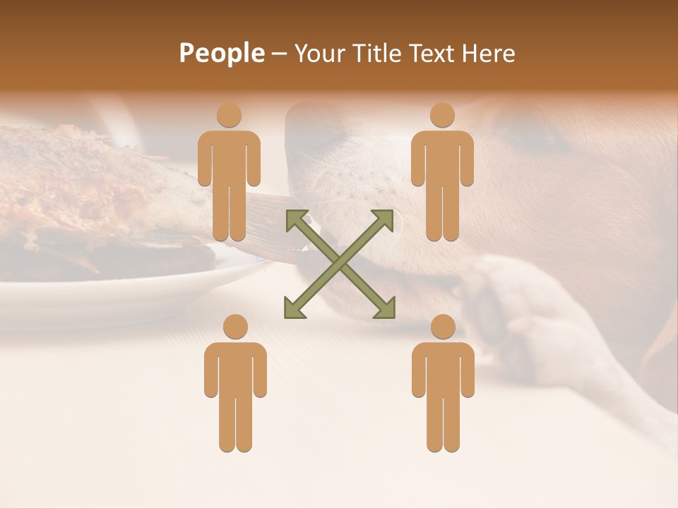 Fish Beagle Puppy PowerPoint Template