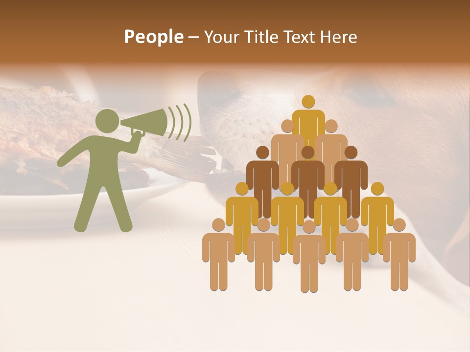 Fish Beagle Puppy PowerPoint Template