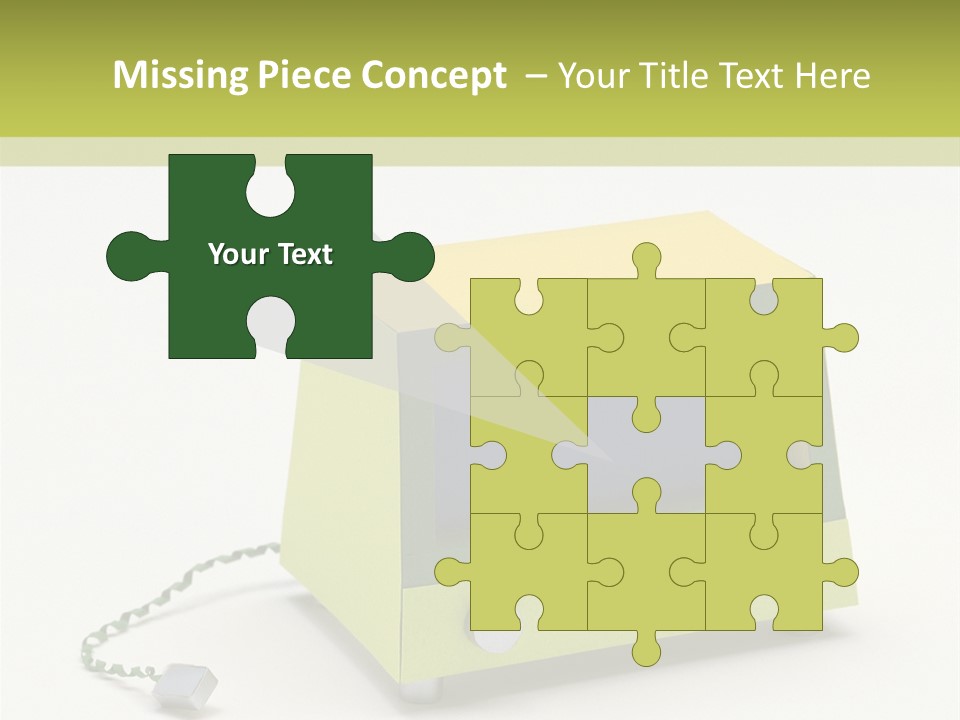 Rafter Place Shadows PowerPoint Template