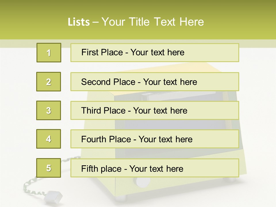 Rafter Place Shadows PowerPoint Template