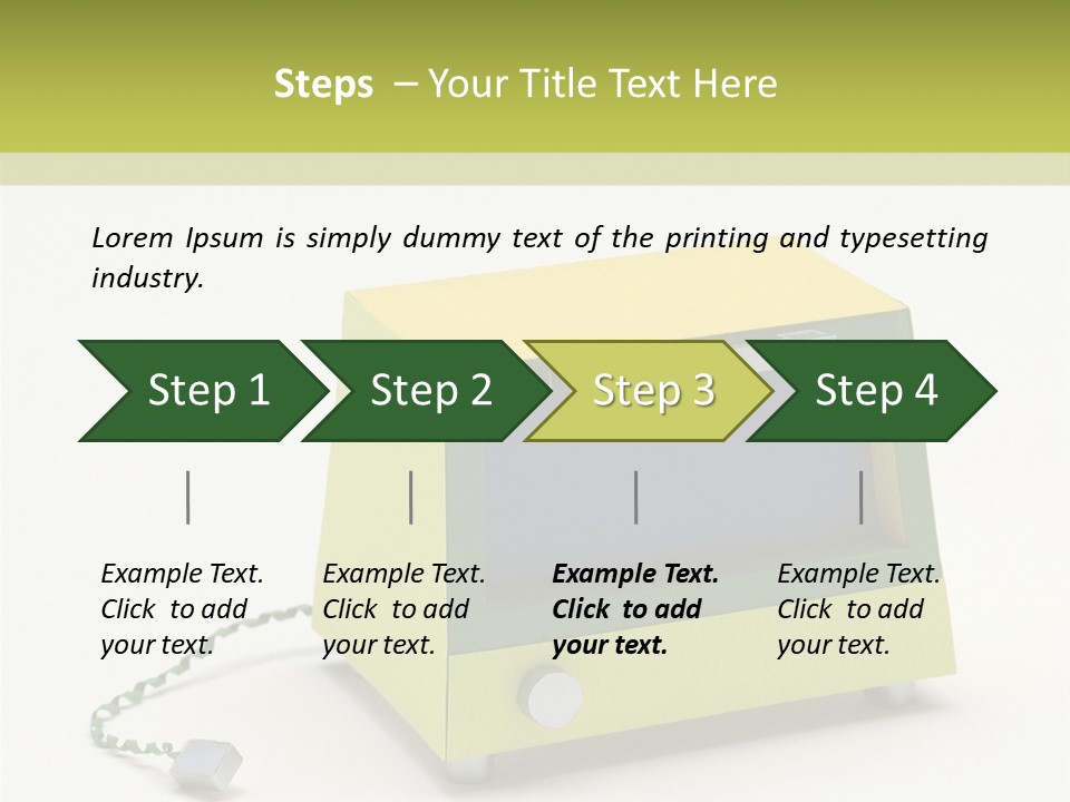 Rafter Place Shadows PowerPoint Template