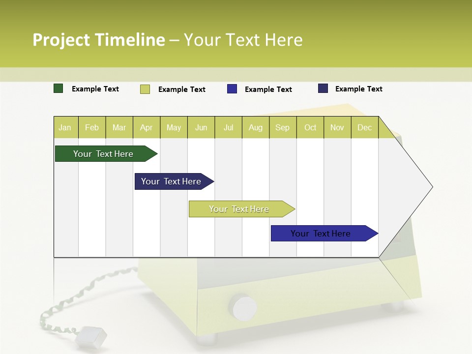 Rafter Place Shadows PowerPoint Template