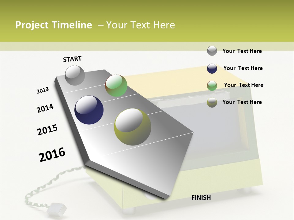 Rafter Place Shadows PowerPoint Template