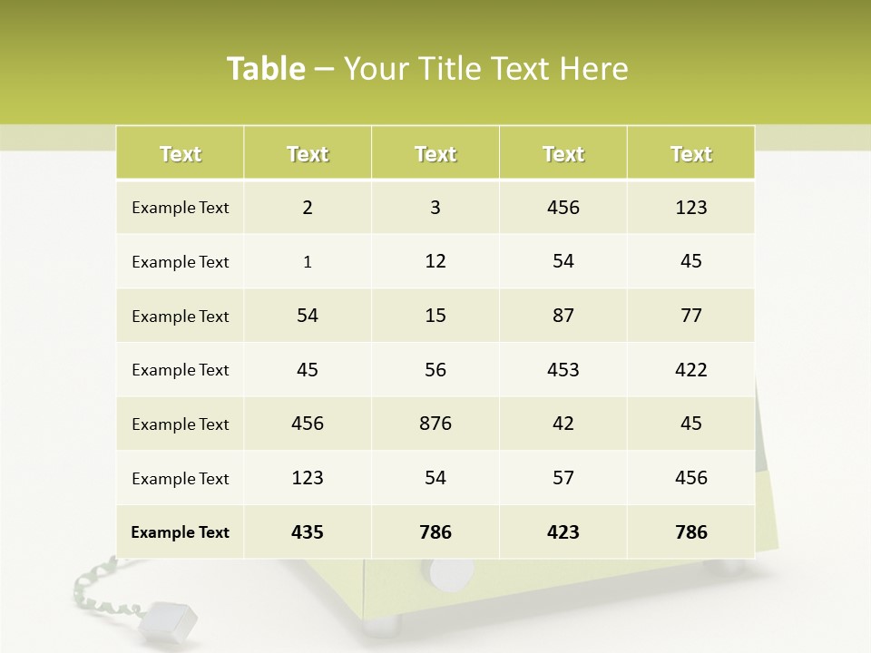 Rafter Place Shadows PowerPoint Template