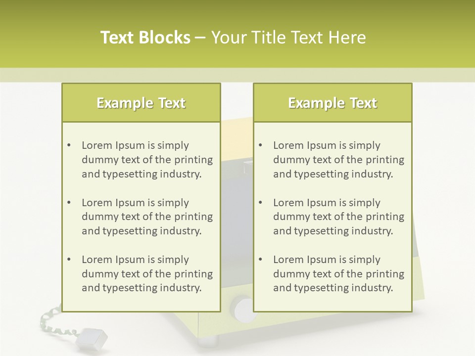 Rafter Place Shadows PowerPoint Template
