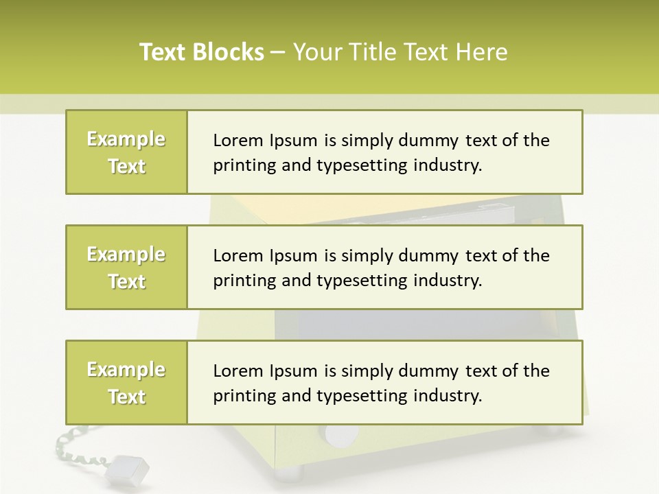 Rafter Place Shadows PowerPoint Template