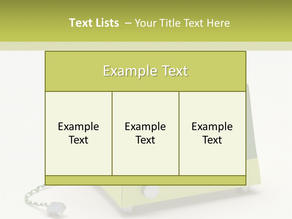 Rafter Place Shadows PowerPoint Template