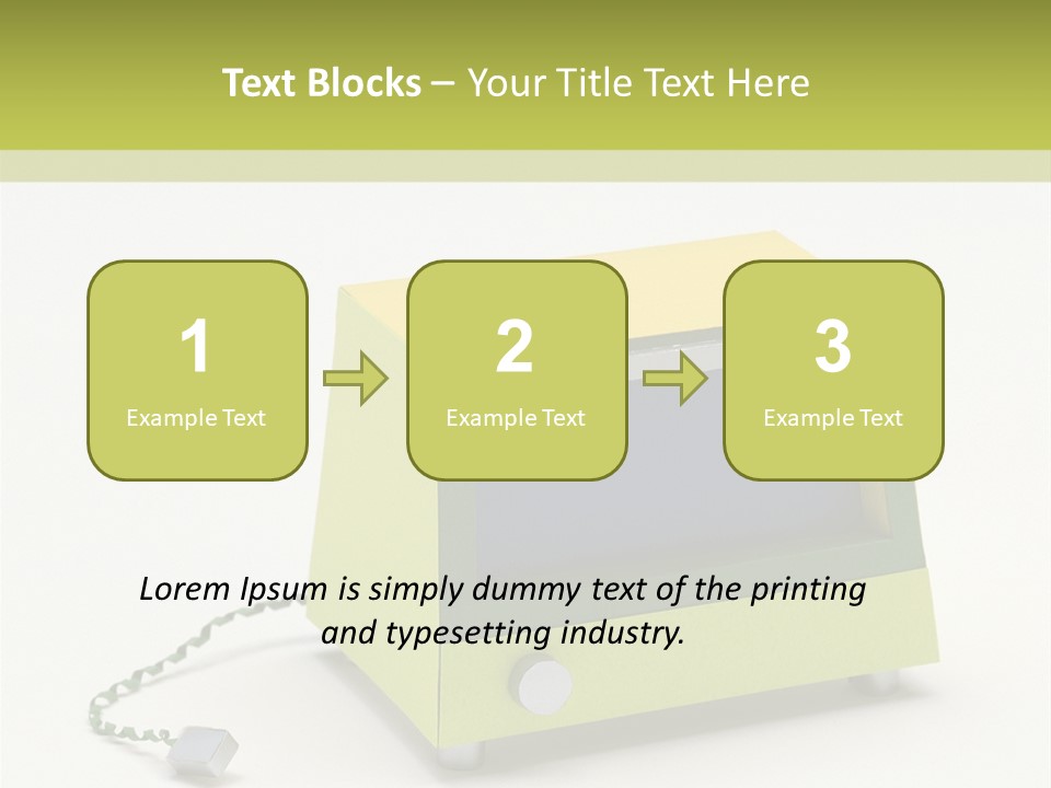 Rafter Place Shadows PowerPoint Template
