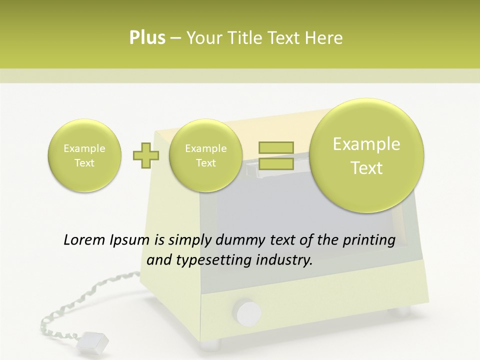 Rafter Place Shadows PowerPoint Template