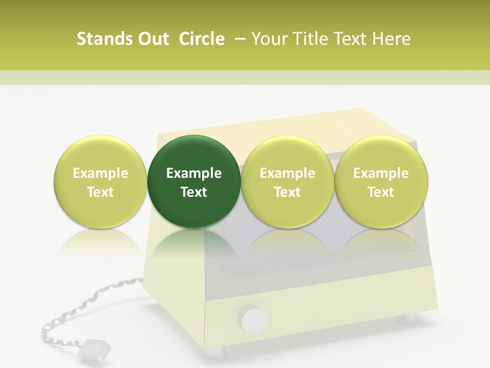 Rafter Place Shadows PowerPoint Template