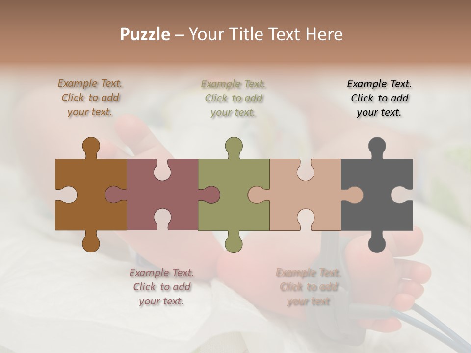 Health Care Electronic Birth PowerPoint Template