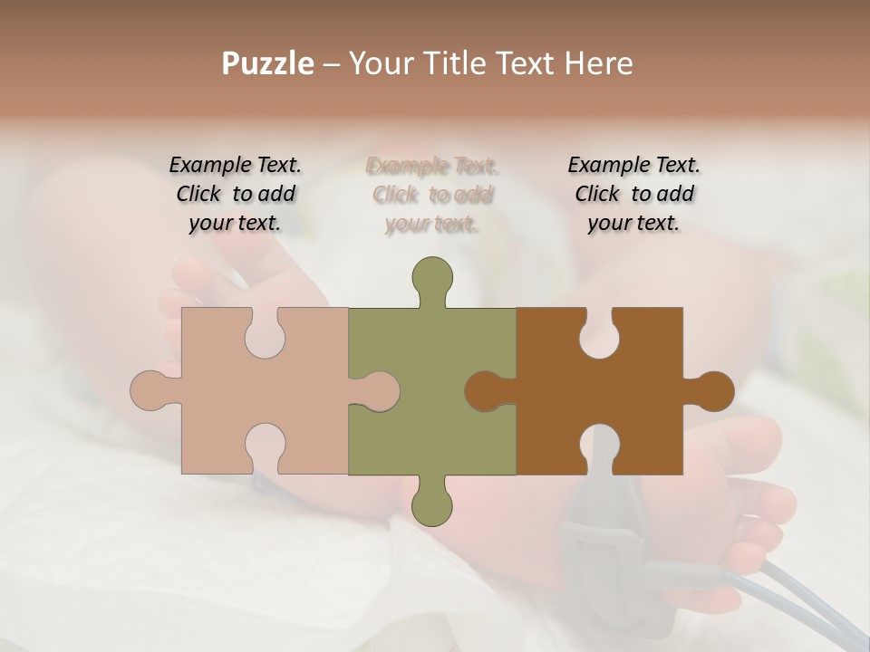 Health Care Electronic Birth PowerPoint Template