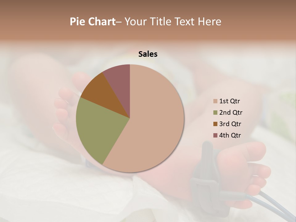 Health Care Electronic Birth PowerPoint Template