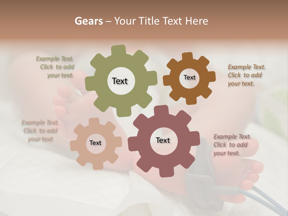 Health Care Electronic Birth PowerPoint Template