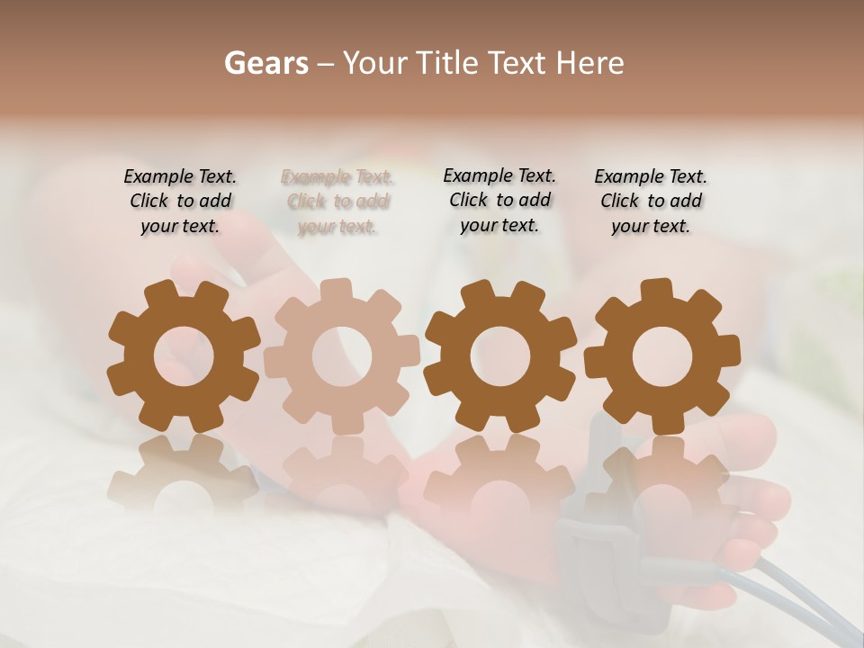 Health Care Electronic Birth PowerPoint Template