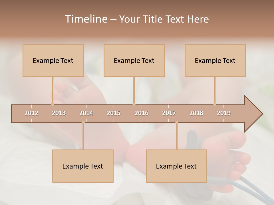 Health Care Electronic Birth PowerPoint Template