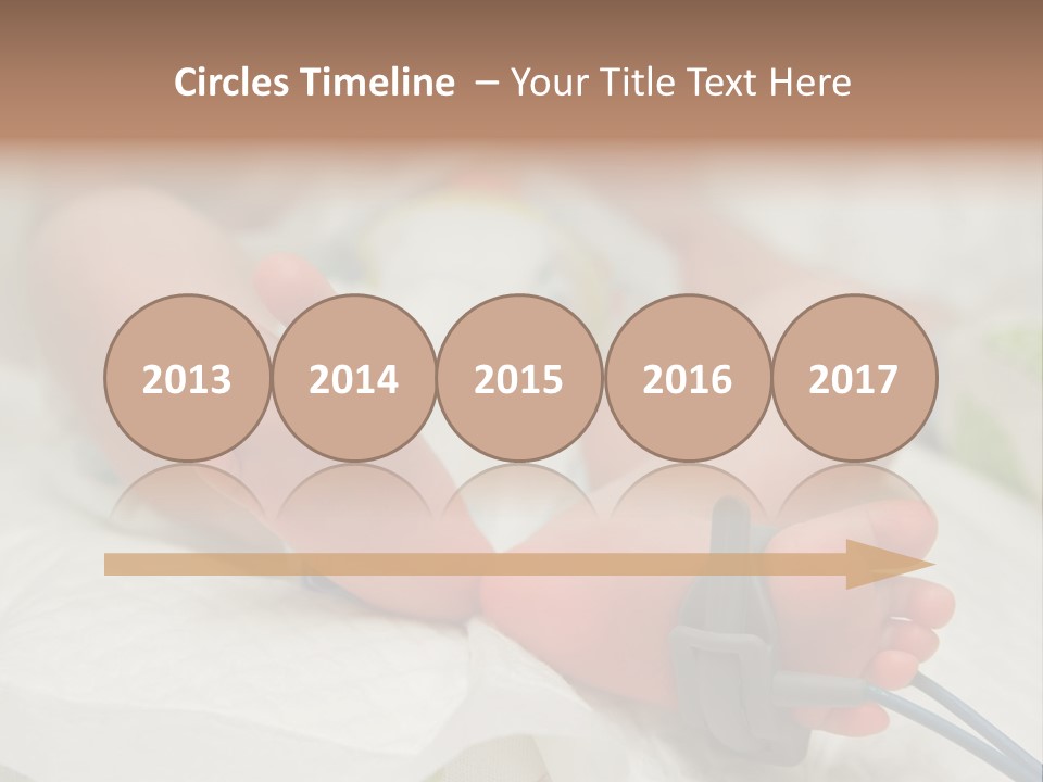 Health Care Electronic Birth PowerPoint Template