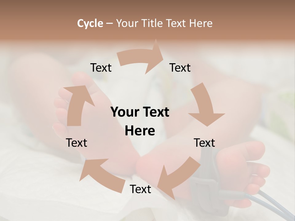 Health Care Electronic Birth PowerPoint Template