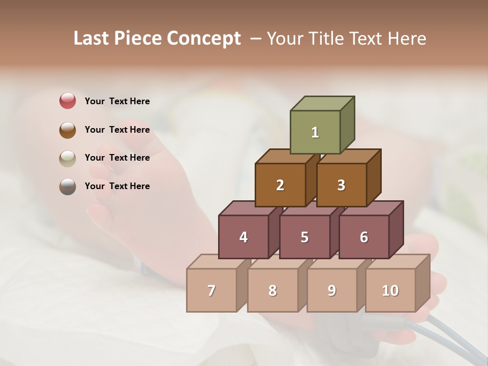 Health Care Electronic Birth PowerPoint Template