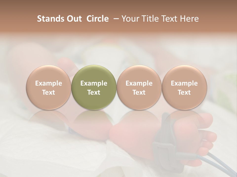 Health Care Electronic Birth PowerPoint Template