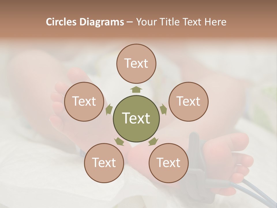 Health Care Electronic Birth PowerPoint Template