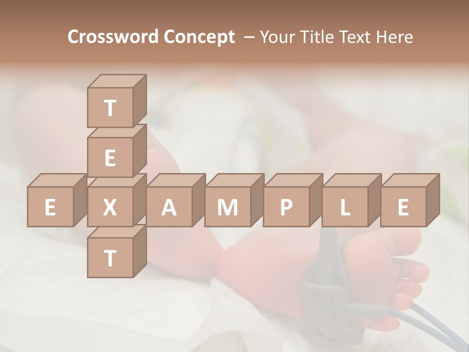 Health Care Electronic Birth PowerPoint Template