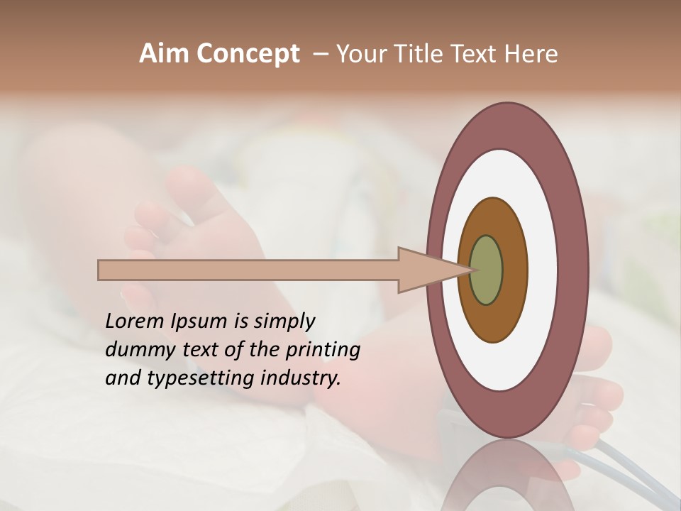 Health Care Electronic Birth PowerPoint Template