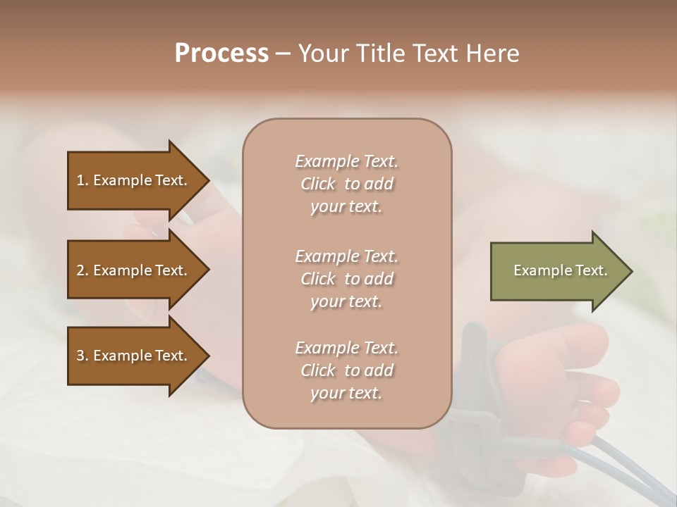 Health Care Electronic Birth PowerPoint Template