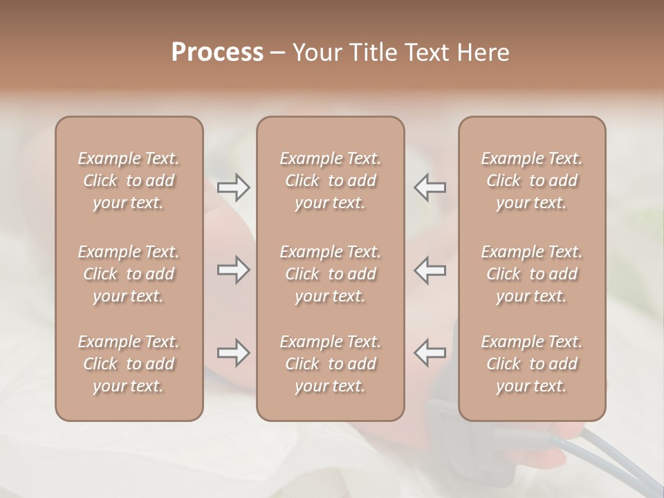 Health Care Electronic Birth PowerPoint Template