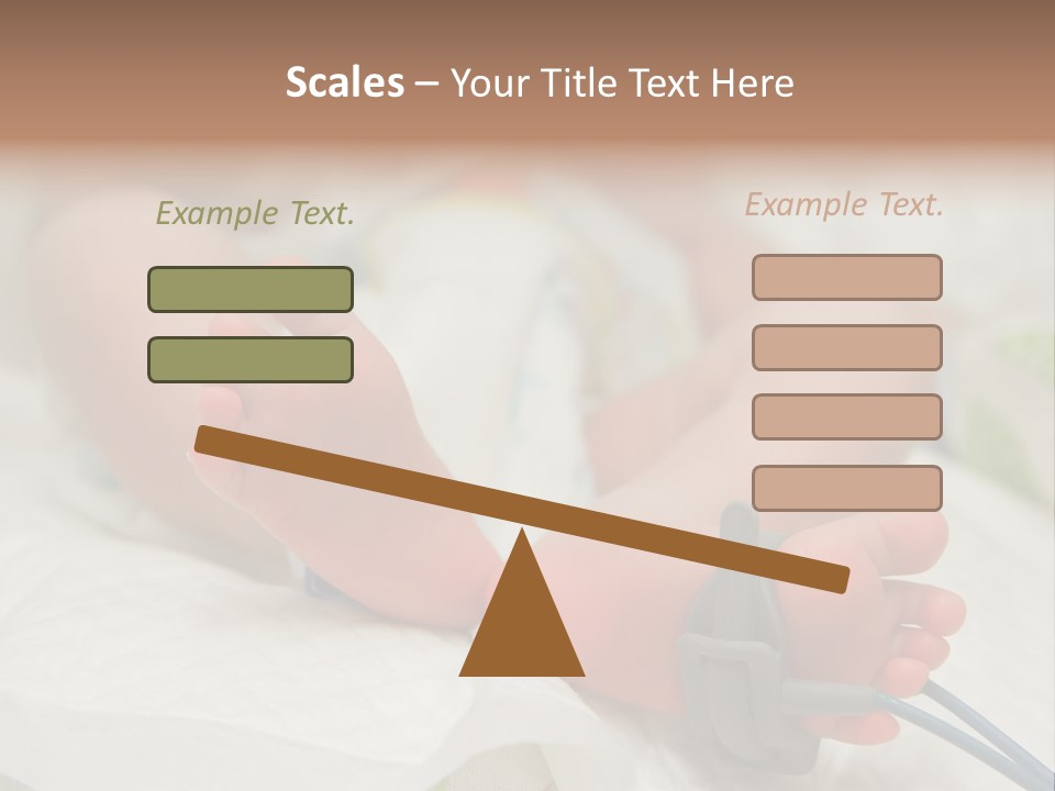 Health Care Electronic Birth PowerPoint Template
