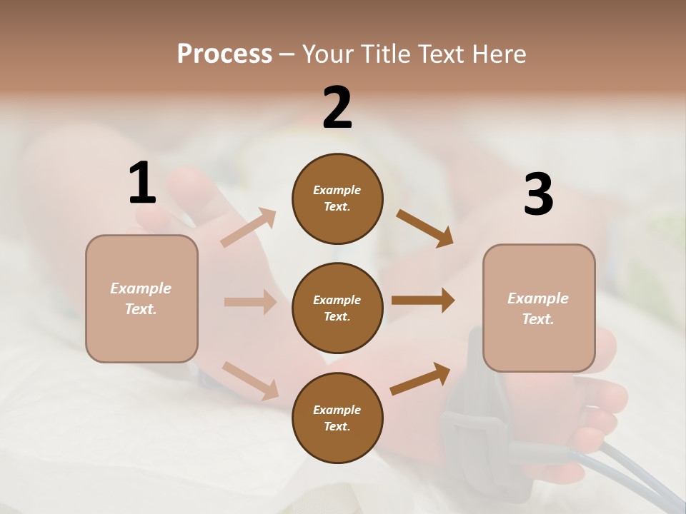 Health Care Electronic Birth PowerPoint Template